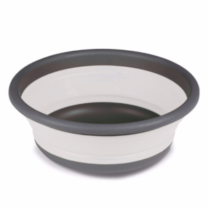 Kampa Dometic Medium Collapsible Round Washing Bowl (Grey)