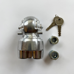 Milenco Ball Type Hitchlock with Security Nuts