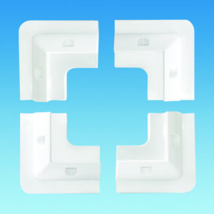 Sunshine Solar SS002 – Plastic Corner Mounts – White ( Set of 4 )