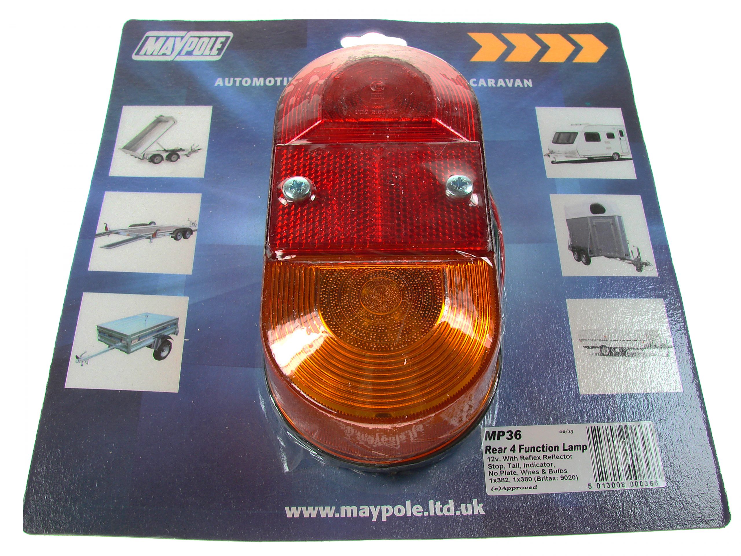 Lamp - Britax 9020 Combi Bk (9020.00.12V) - Maypole MP036B