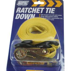 Luggage Strap 25mm x 2.5M 250kg Gs Pk2 – Maypole MP6072