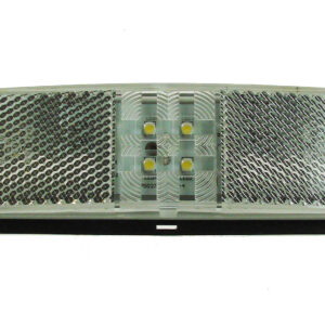 Lamp – 9-33V LED Clear Front Marker+Ref With 0.3M Tail (Fm50) – Maypole MP8142B