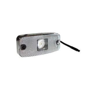 Lamp – 10-30V Clear LED Front Marker & Reflex Dp – Maypole MP8576