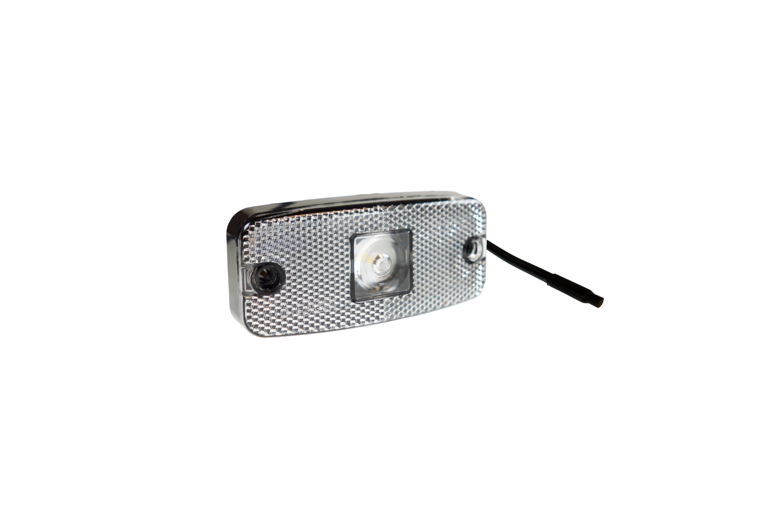 Lamp - 10-30V Clear LED Front Marker & Reflex Dp - Maypole MP8576