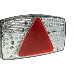 Maypole Lamp – L/H Horiz 10-30V LED Rear Combi Stop Tail Ind Fog Rev Reflex Bk – MP8603BL