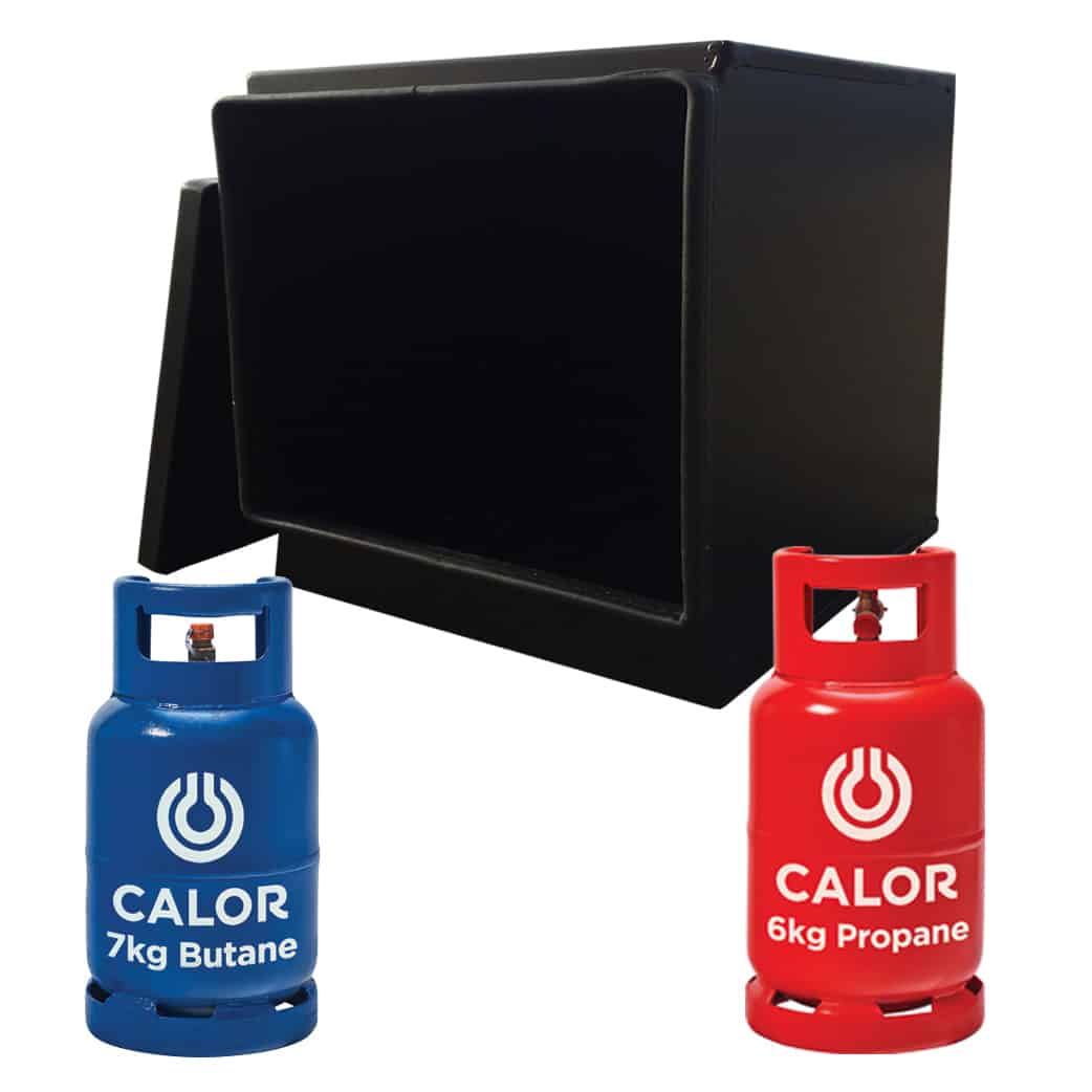 6Kg Gaslow Refillable, 6Kg Calor Twin Gas Locker John Coopers
