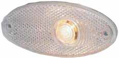Oval Front Marker Lamp Clear – EL97H 2PG964295017