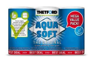Thetford Aqua Soft Caravan Toilet Paper (6 Rolls)  – 202241