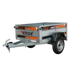 Erde 153 Trailer With Lockable ABS Cover