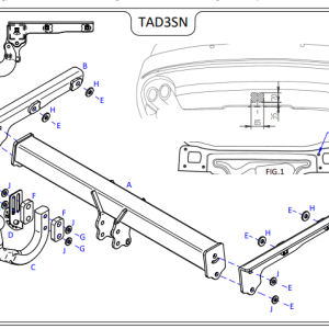 Tow-Trust, Audi, A4 Allroad Quattro (B9), 2016> A4 Sal 2015> / A5