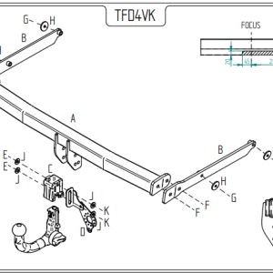 Tow-Trust, Ford, Focus C-Max Inc. 2007 Facelift, 2003 – 2011