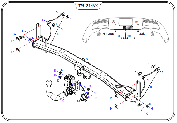 Tow-Trust, Peugeot, 3008 Crossover, 2017> Vaux GrandLand X 2017 > Cit C5 Aircross