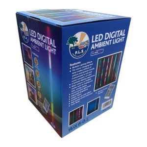 LED Ambient Floor Lamp 150cm – Color Changing, Sound Reactive, Timer Mode